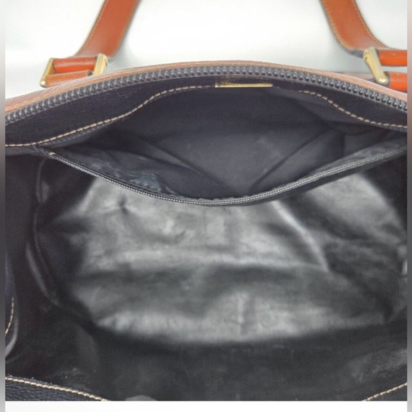 Bally Vintage Black & Cognac Leather Satchel
Made in Italy | Structured & Sound - Picture 13 of 15